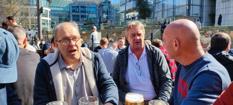 Richard Pennington, Colin Chatterton and Martin Field